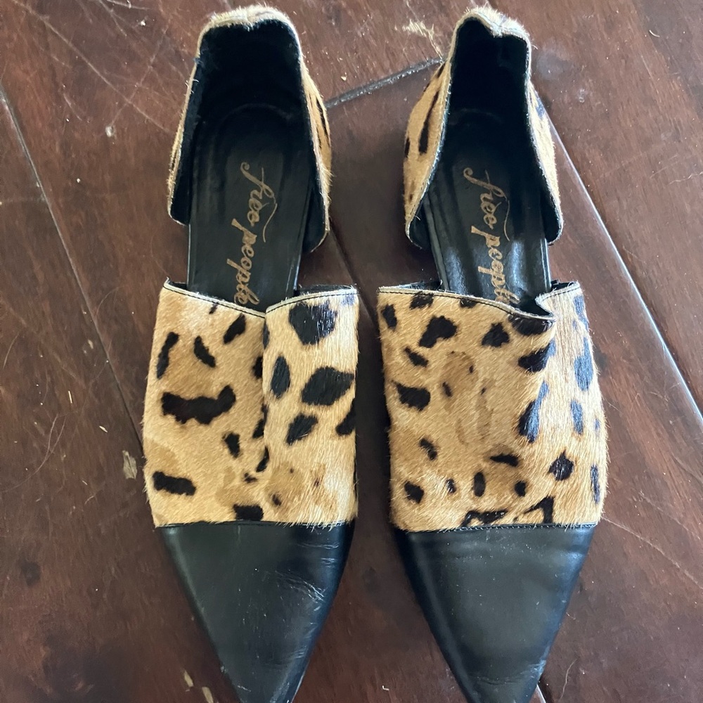 Free People Leopard Shoes